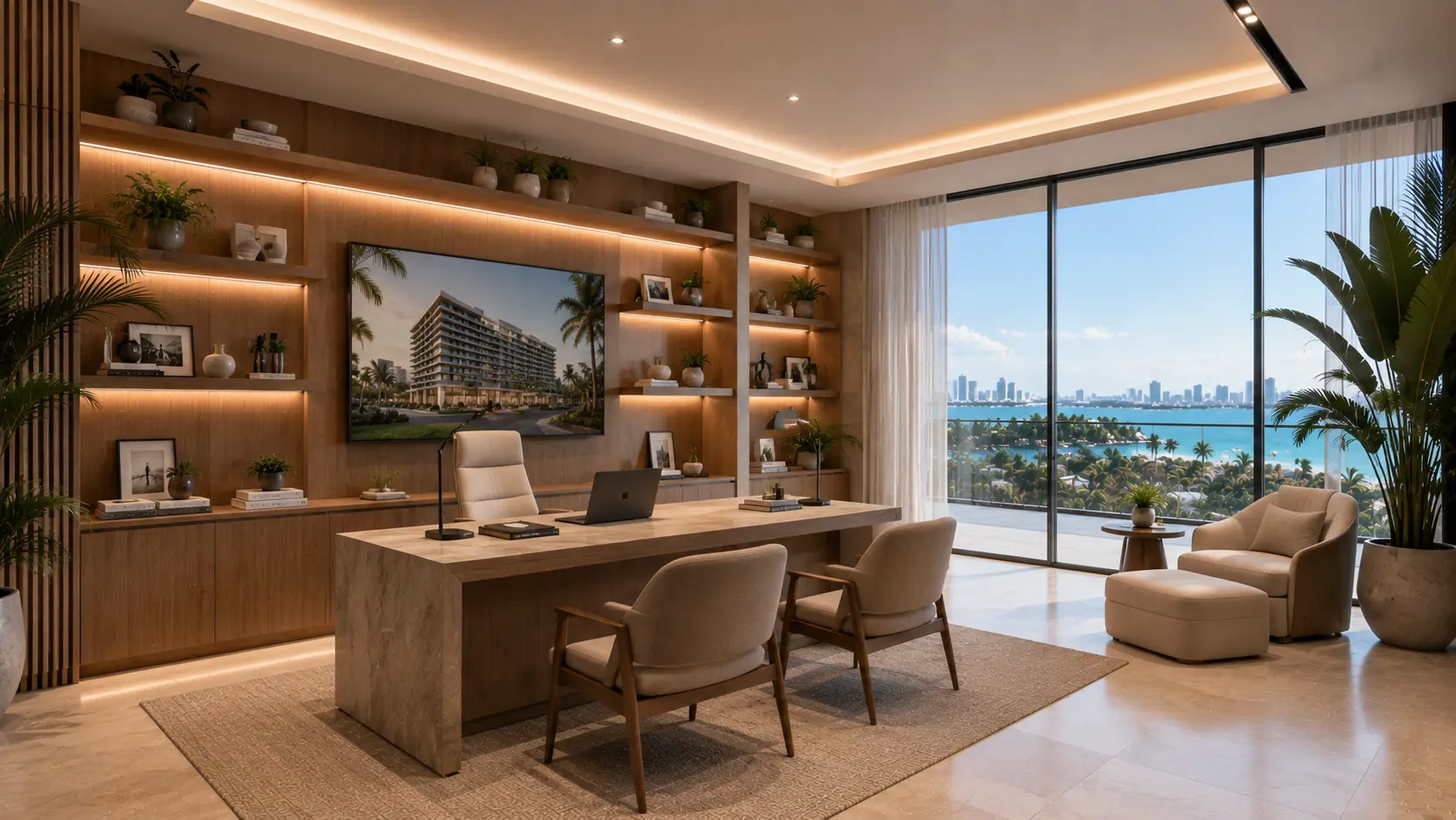 Private residence bedroom