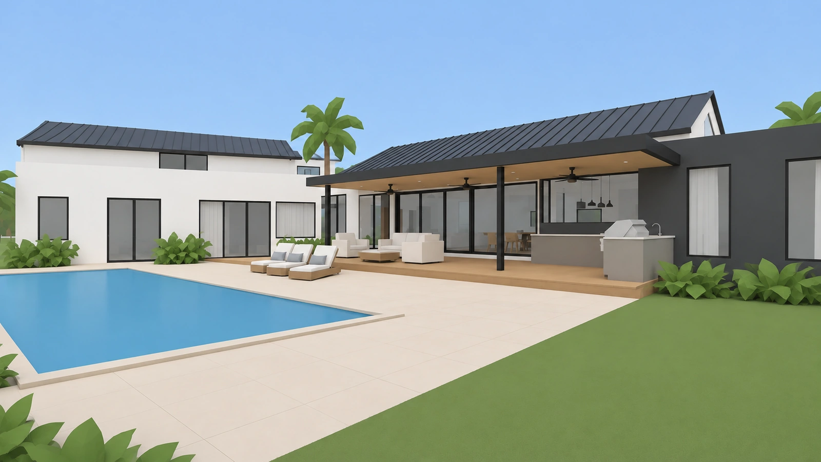 Residential render enhancement — Basic render