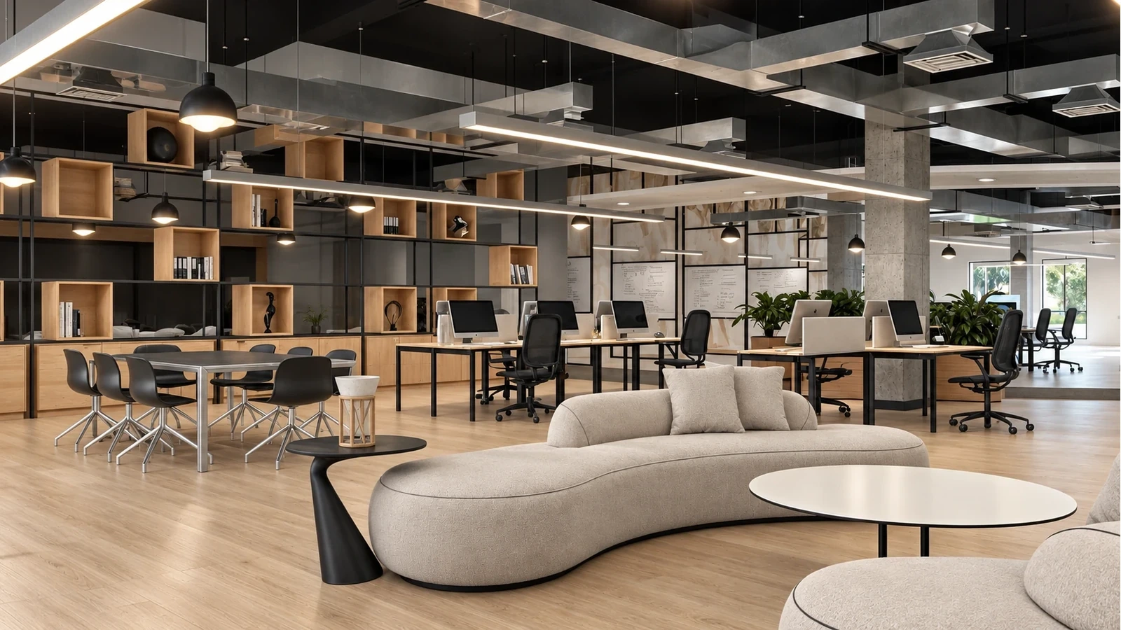 Commercial interior enhancement — Enhanced interior