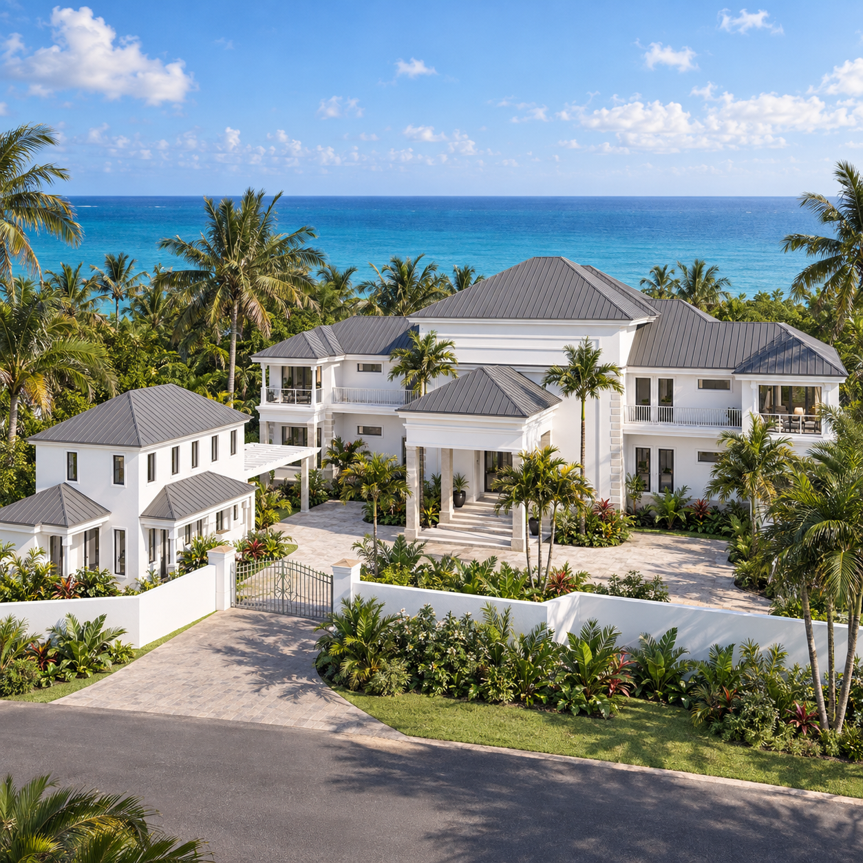 Exterior architectural visualization