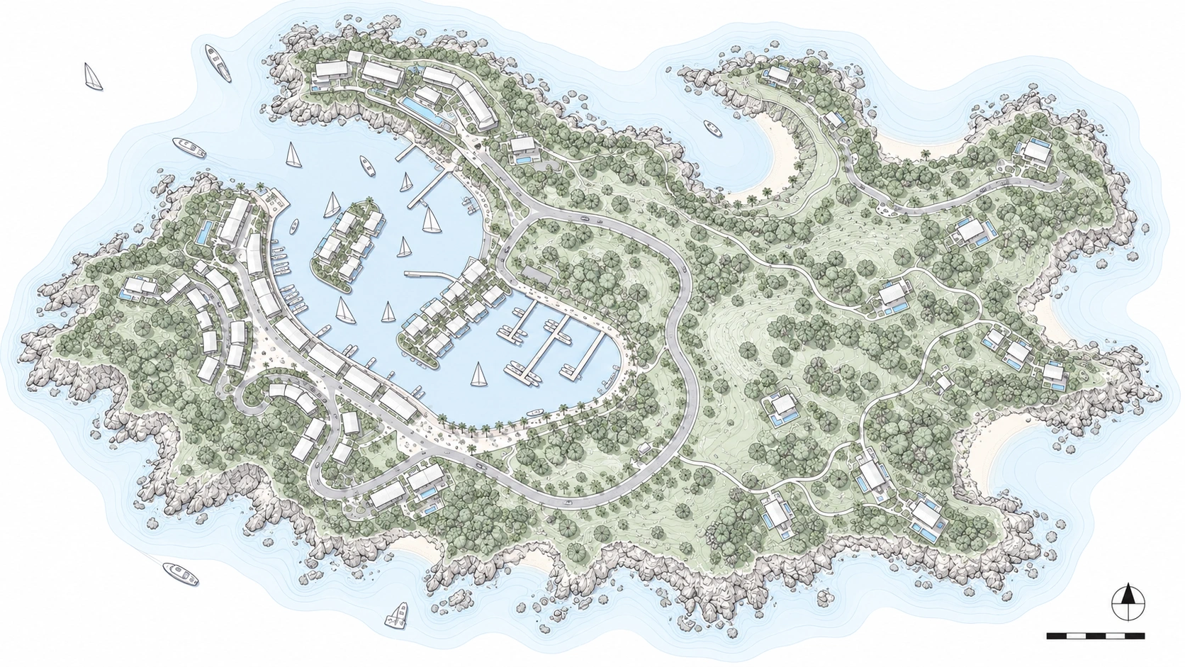 Bacardi Water Island view 2