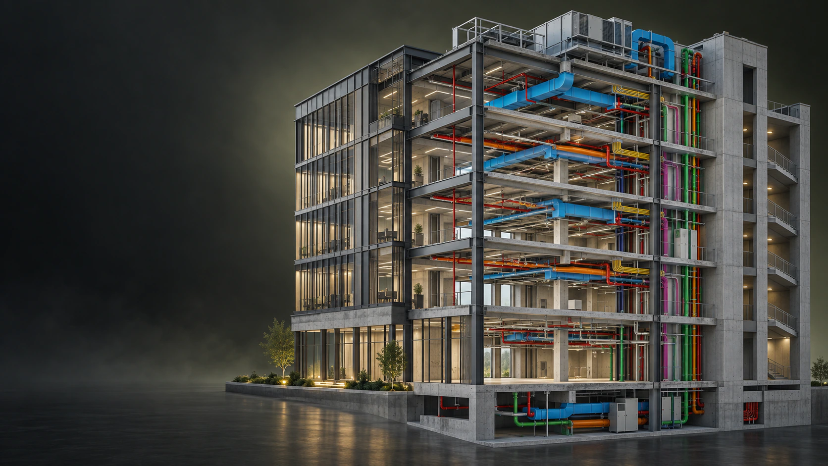 Federated BIM model visualization