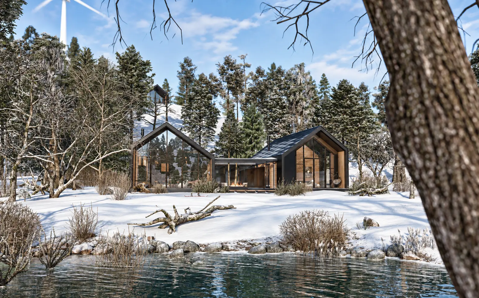 Cabin in the Mountains — Alberta, Canada