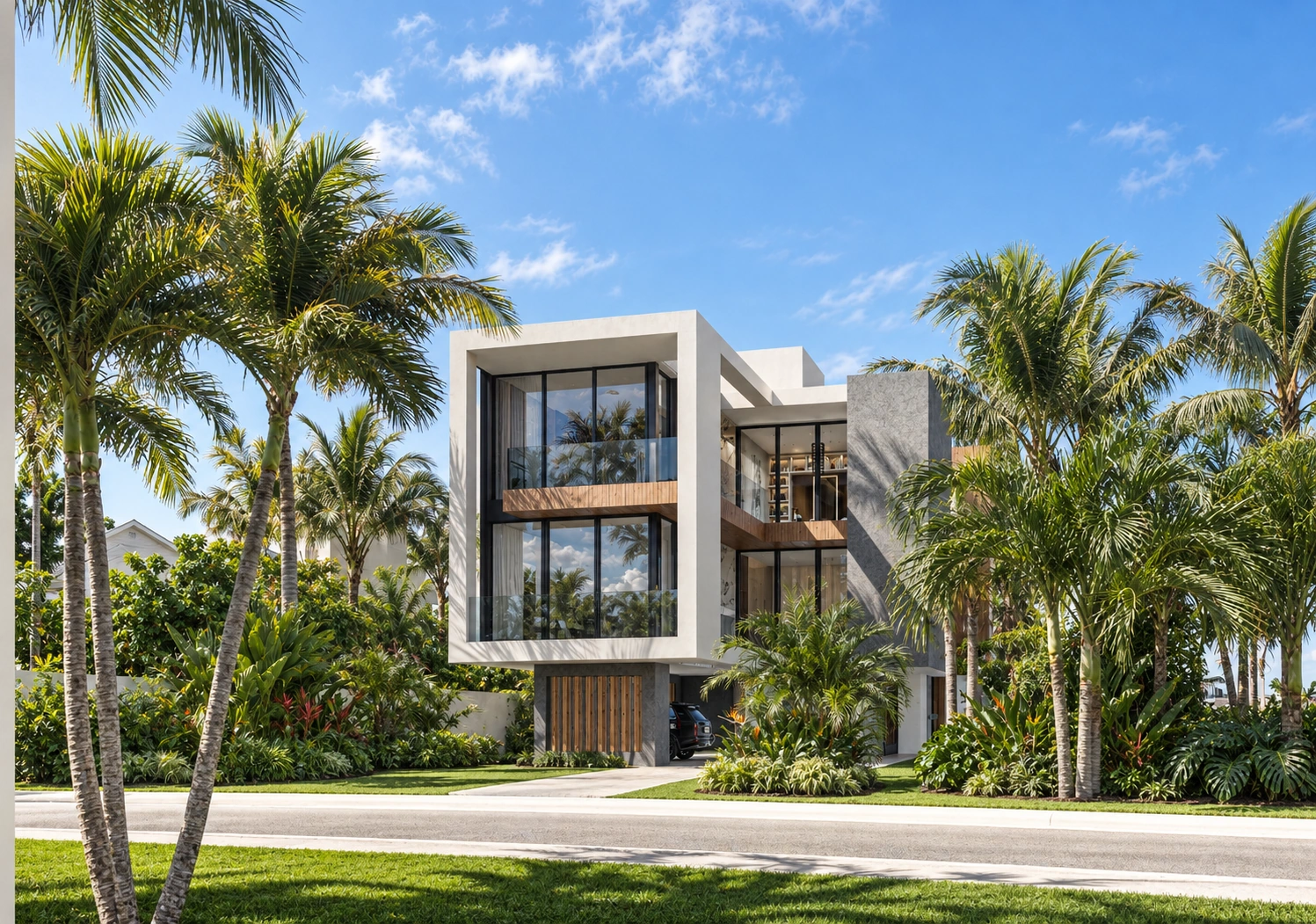 Palm Isle Estate residential design detail
