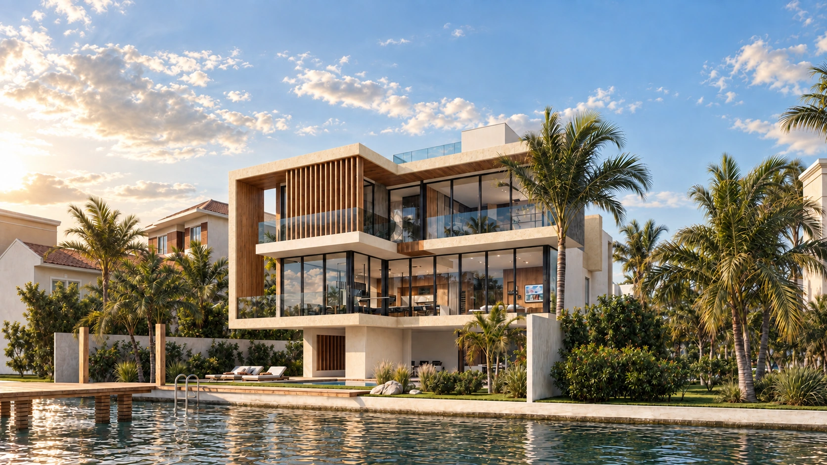 Palm Isle Estate architectural visualization 6