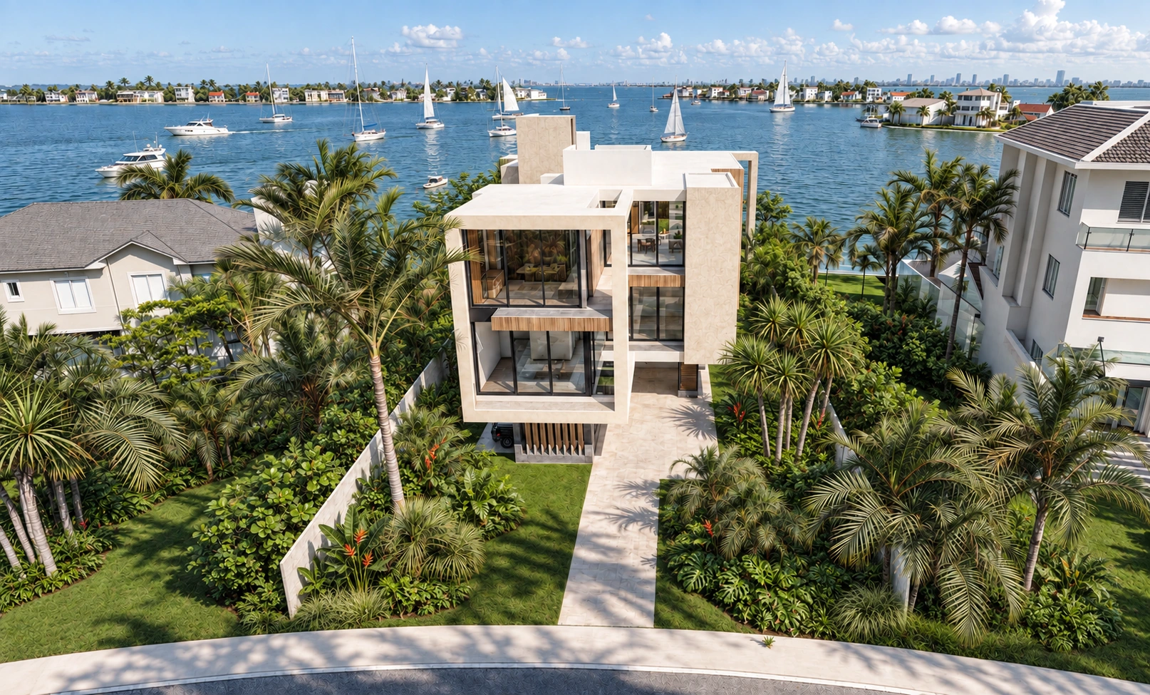Palm Isle Estate architectural visualization 9