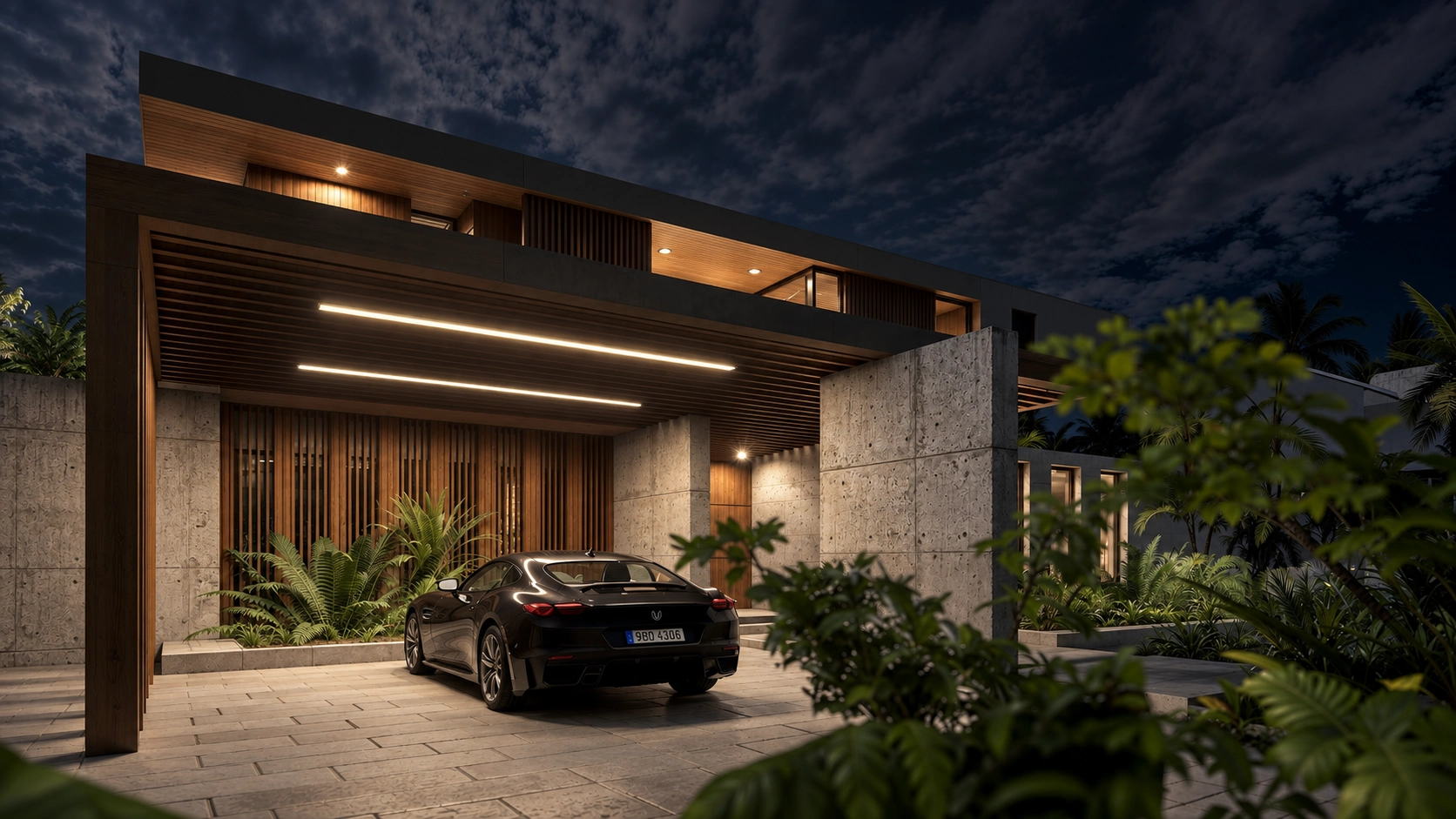 Seabreeze Villa architectural visualization 3