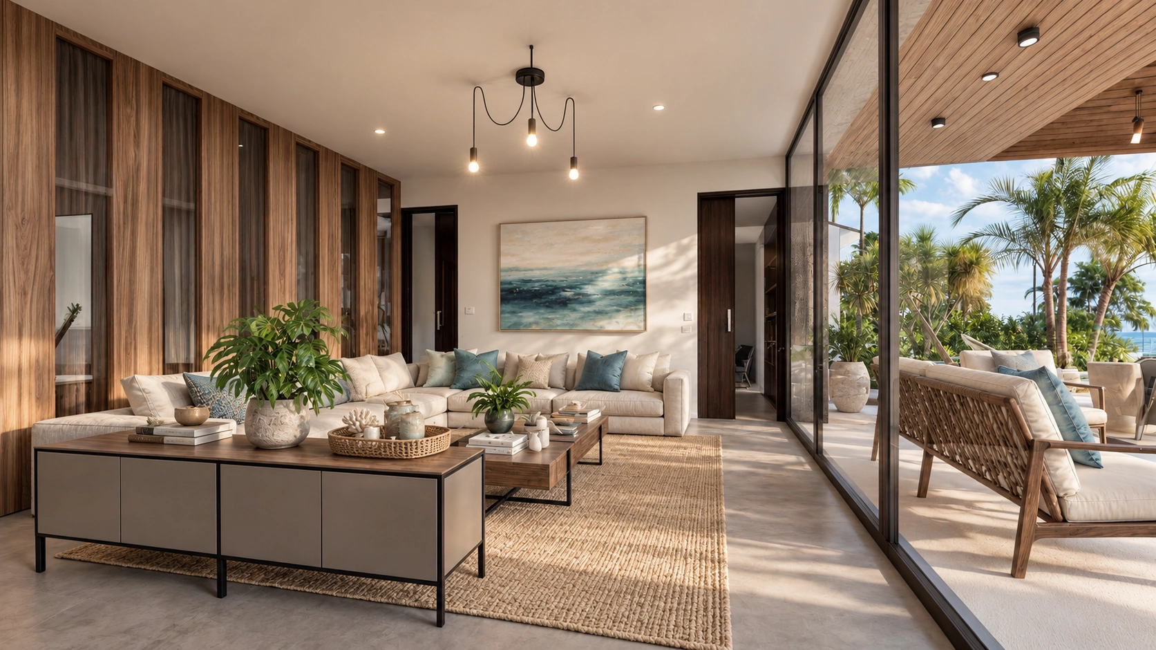 Seabreeze Villa architectural visualization 11